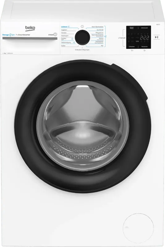 Beko Beko BM3WFU3841X, Weiß, – Produktbild 2 von 6