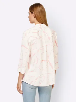 heine heine Hemdbluse ecru-puder-bedruckt – Produktbild 1 von 1