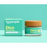 forpeople forpeople Naturkosmetik Deocreme im Glas Lemongrass & Bergamotte und Sensitiv - vegan und bio - 50g – Produktbild 1 von 1