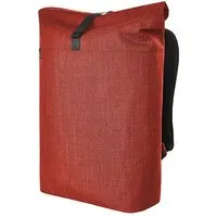 Halfar Recycelter Laptop - Rucksack Backpack Rolltop von Halfar, Rot sprinkle, – Produktbild 1 von 1
