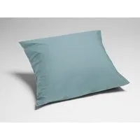 Yumeko Kissenbezug "Yumeko" aus Perkal 300TC, Petrol blue, – Produktbild 1 von 1