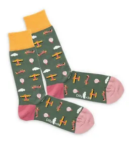 DillySocks DillySocks Socken Flying Circus aus Biobaumwoll-Mix – Produktbild 1 von 1
