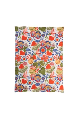 Tranquillo Strickdecke Flower - bunt – Produktbild 1 von 1
