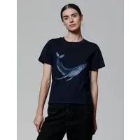 watapparel watapparel T-Shirt Frauen Wal, French navy, – Produktbild 1 von 1