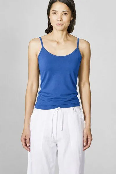 HempAge HempAge Trägertop Hanf/Biobaumwolle, Royal (blau), – Produktbild 2 von 4