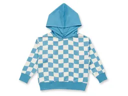 Sense Organics Sense Organics Kinder Pullover mit Kapuze dusty blue Gr.104 (3-4 Jahre) – Produktbild 1 von 1