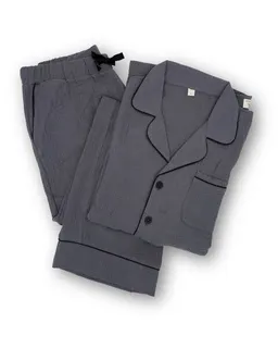 Hutch&Putch Hutch&Putch Musselin Pyjama Set 2-teilig Langarm Herren – Produktbild 1 von 1