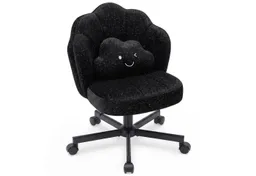 COMHOMA Bürostuhl Schminkstuhl Homeoffice Stuhl, Schreibtischstuhl Drehstuhl mit Rrollen, höhenverstellbar,für Schminktisch,Arbeitszimmer – Produktbild 1 von 1