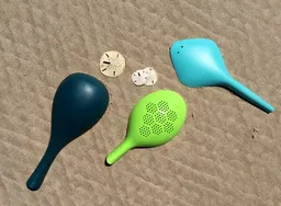 EKOBO EKOBO BIOBU Animo Sandspielzeug aus Bambus (Wal, Schildkröte, Manta-Rochen) – Produktbild 1 von 1