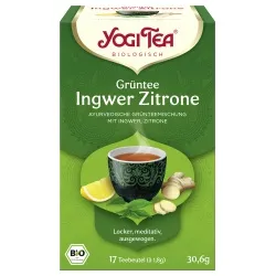 YOGI TEA Grüntee mit Ingwer & Zitrone im Beutel – Produktbild 1 von 1
