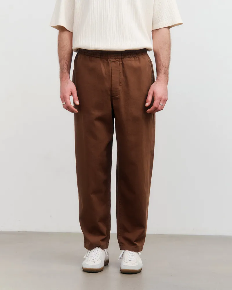 Rotholz Rotholz Herren vegan Hose Weites Bein Braun, Braun, – Produktbild 1 von 2