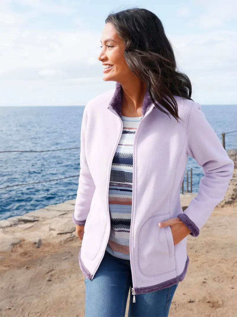 Witt Wendejacke, Flieder-feige, – Produktbild 2 von 3