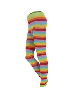 grödo grödo Damen Leggings 6-farbig geringelt Bio Baumwolle Elasthan – Produktbild 1 von 1