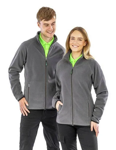 Result Genuine Recycled Result Genuine Recycled Unisex Recycelte warme Fleecejacke Atmungsaktiv, Navy, – Produktbild 3 von 4