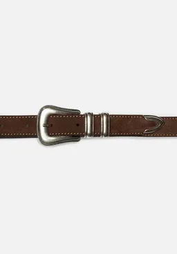 Nudie Jeans Nudie Jeans Unisex Gürtel - Western Silver Belt - aus Leder – Produktbild 1 von 1