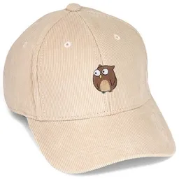 LIGARTI Bestickte Cord Cap – Eugen die Eule – LIGARTI Tiermanufaktur – Produktbild 1 von 1