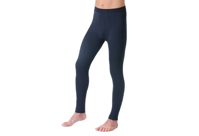 HERMKO Lange Unterhose 3540 (Pack, 3er) Bio-Baumwolle mit Eingriff Weichbund basic hergestellt in EU, Bunt, – Produktbild 2 von 3