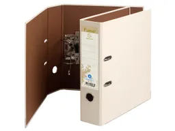 Exacompta 10 Exacompta Ordner "Forever" mit Prem'Touch-Mechanik, DIN A4, elfenbein, RB 80 mm – Produktbild 1 von 1