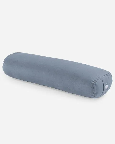Lotuscrafts Lotuscrafts BIO Yoga Bolster RESTORATIVE S mit weicher Kapokwolle gefüllt, Indigo dust, – Produktbild 1 von 5