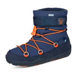 Affenzahn Affenzahn Snowy Elephant AFZ-SSW Blau - Stiefel mit Futter - Barfußschuhe KINDER, Blau für Kinder, blau, Größe 32 EU – Produktbild 1 von 1