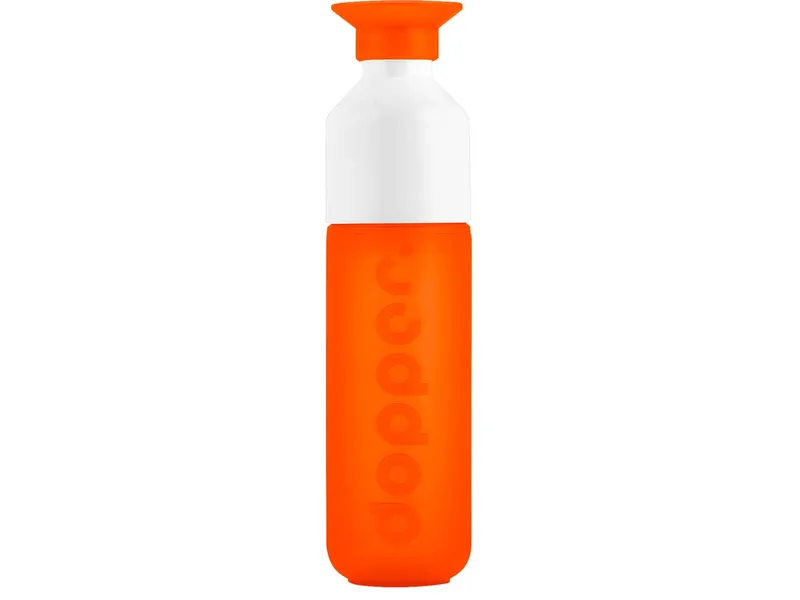 Dopper Dopper Trinkflasche 'Original' 450 ml inkl. 1-farbigem Aufdruck, Outright Orange – Produktbild 1 von 1