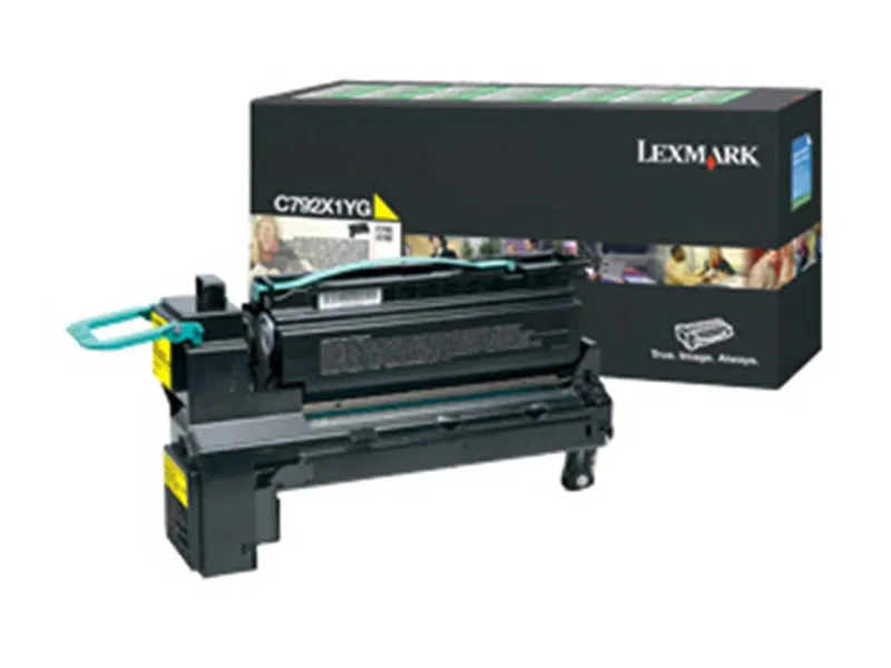 Lexmark Lexmark Druckkassette C792X1YG XL gelb – Produktbild 1 von 1