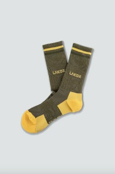 LAKOR LAKOR Æxplorer Socks grün | gelb, Grün, – Produktbild 2 von 3