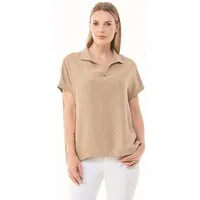 ORGANICATION ORGANICATION Bluse aus LENZING ECOVERO und Leinen – Produktbild 1 von 1