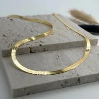 MOANINA MOANINA Kette Sassari - 925 Silber/18k Gold Vermeil – Produktbild 1 von 1