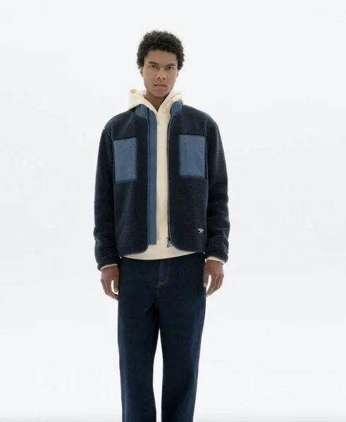 thinking mu thinking mu Navy Marcus Jacket, Blau (navy), – Produktbild 4 von 4