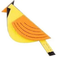 BeWooden BeWooden Holzbrosche Sunny Cutebird – handgefertigte Holzbrosche mit sonnigem Vogelmotiv – Produktbild 1 von 1