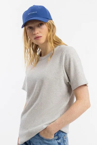 Rotholz Rotholz Waffle T-Shirt Organic Cotton, Grau, – Produktbild 2 von 5