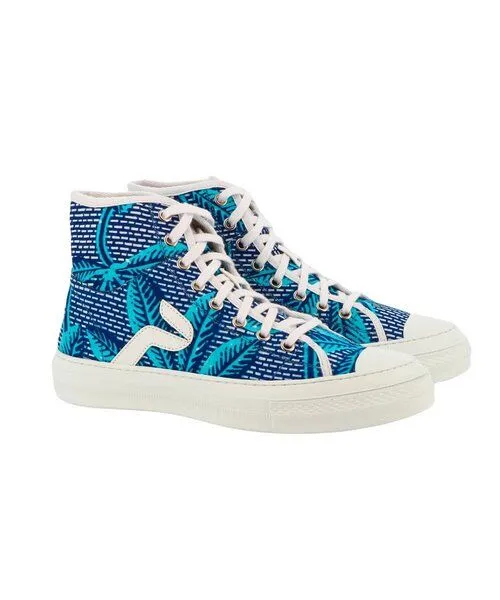 PANAFRICA PANAFRICA Atlas - African Fair Trade Sneaker, Java (blau), – Produktbild 2 von 4