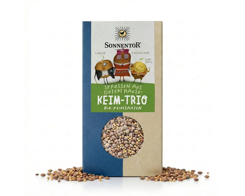 SONNENTOR SONNENTOR Samen Sonnentor Bio Keim-Trio – Produktbild 1 von 3