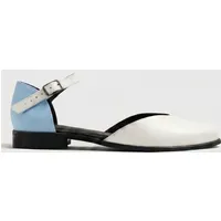 BOHEMA BOHEMA Damen vegan Pumps Alexa Babyblau/Weiß – Produktbild 1 von 1