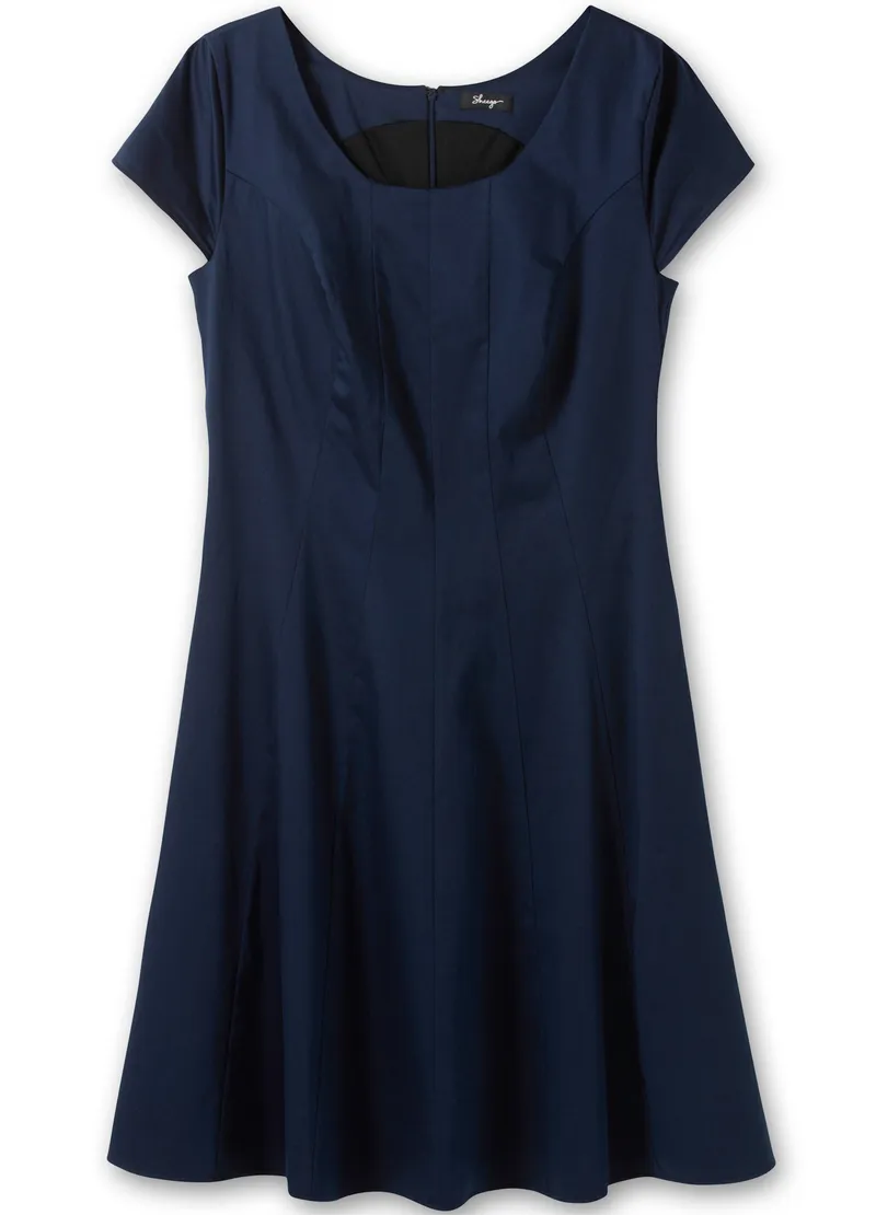 sheego Cocktailkleid, Marine, – Produktbild 1 von 2