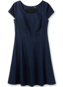 sheego Cocktailkleid marine – Produktbild 1 von 1