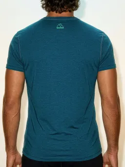 nice to meet me nice to meet me Herren vegan T-Shirt Core T Aquamarin – Produktbild 1 von 1