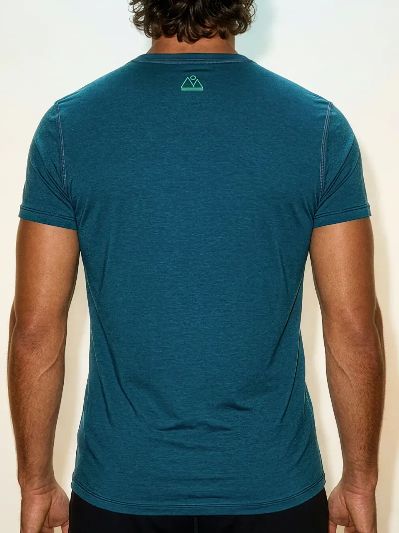 nice to meet me nice to meet me Herren vegan T-Shirt Core T Aquamarin, Teal, – Produktbild 1 von 2