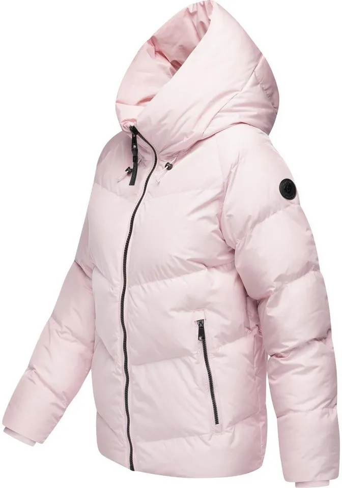 ragwear ragwear Steppjacke Cessi Wasserdichte Damen Winterjacke mit großer Kapuze, Weiß, – Produktbild 3 von 4