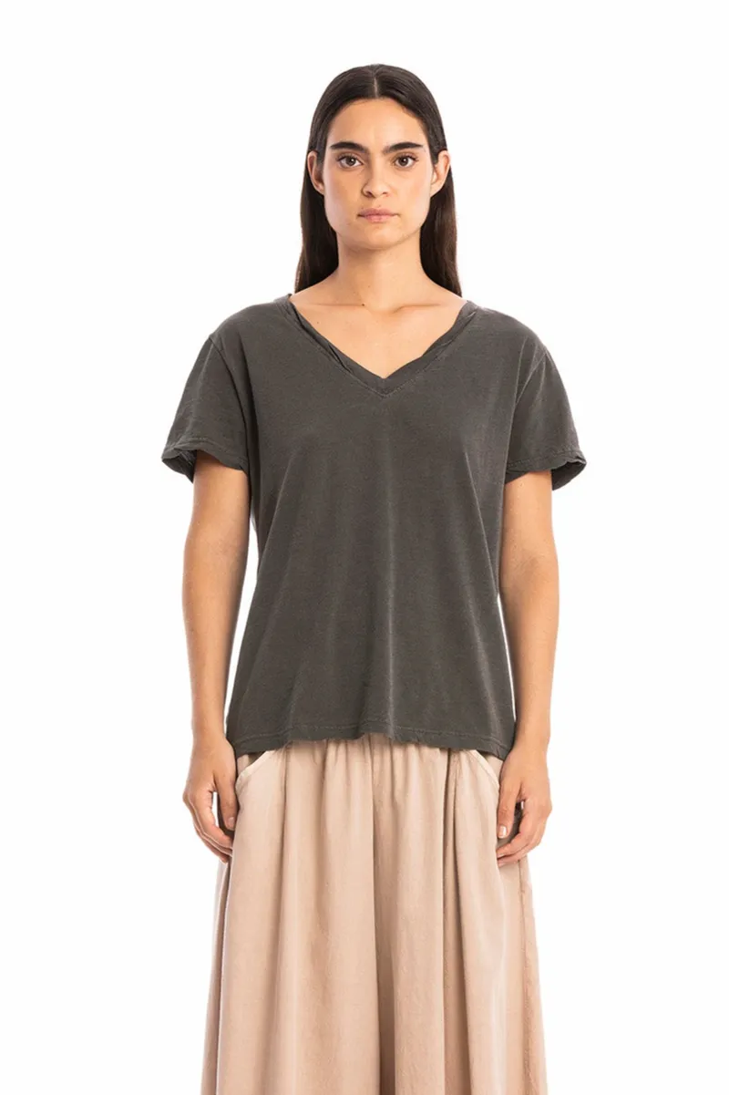 RAVENS VIEW IBIZA RAVENS VIEW IBIZA Damen vegan Top Nova Anthrazit, Dunkelgrau, – Produktbild 2 von 2