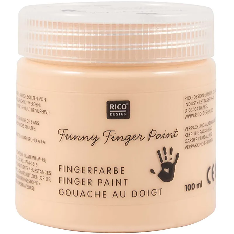 Rico Design Rico Design Fingerfarbe 100ml Puder, Puder, – Produktbild 1 von 1
