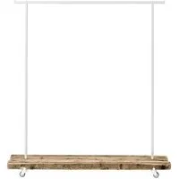 weld weld & co Kleiderstange Altholz 01, Weiss, – Produktbild 1 von 1