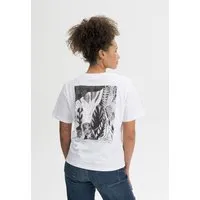 MELA MELA T-Shirt Style Artist Edition Cristóbal aus 100% Bio-Baumwolle, Weiss / print forest, – Produktbild 1 von 1