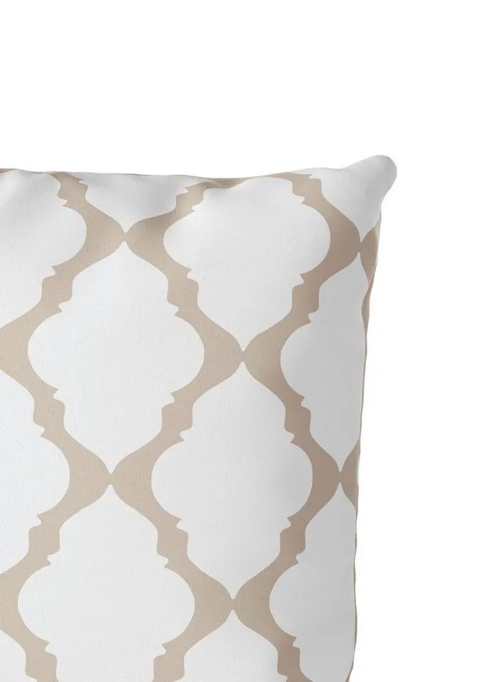 OTTO home Wendebettwäsche Alba in Gr. 135x200 oder 155x220 cm, Biber, 2 teilig, Bettwäsche mit Wendeoptik, in verschiedenen Qualitäten, Baumwolle, Beige, – Produktbild 3 von 6