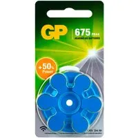 GP Battery 6er Pack GP Battery Hörgerätebatterien ZA675 "PR 44" 1,4V, 620 mAh – Produktbild 1 von 1