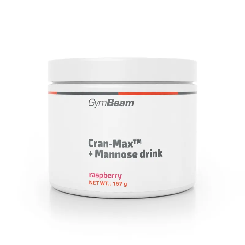 GymBeam GymBeam Cran-Max™ + Mannose Drink 157 g Himbeere – Produktbild 1 von 1