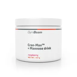 GymBeam GymBeam Cran-Max™ + Mannose Drink 157 g Himbeere – Produktbild 1 von 1