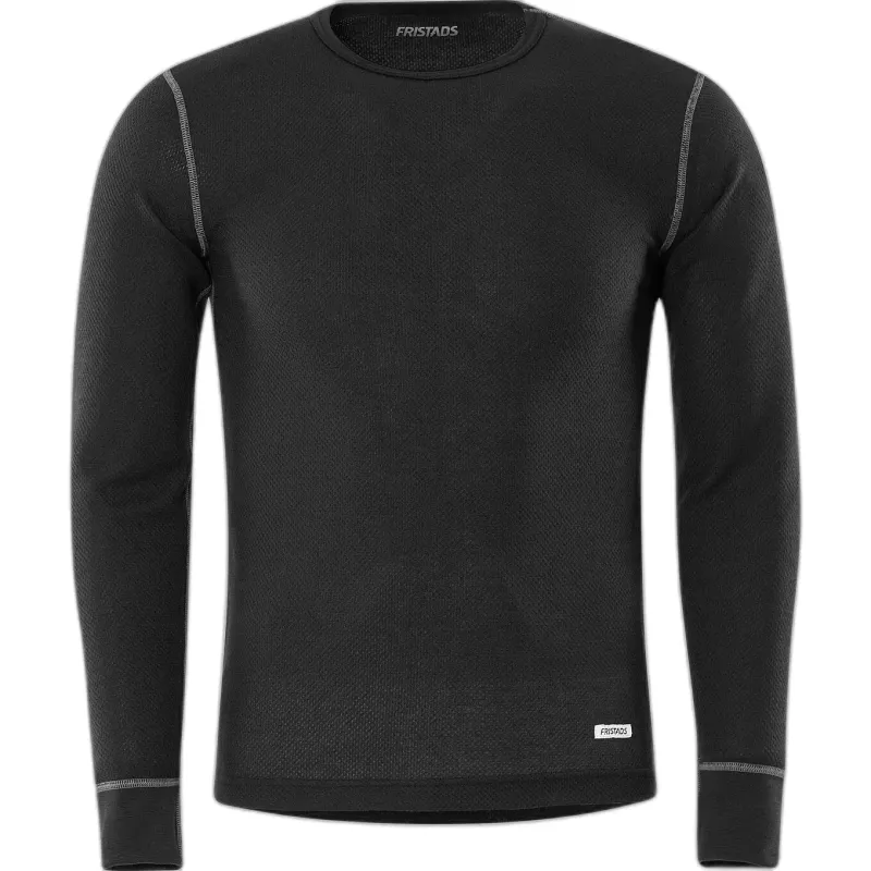 Fristads Langarmshirt Fristads 787 OF, Noir, – Produktbild 1 von 2