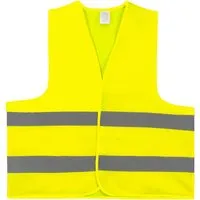 Sicherheitsweste aus Recycling-PET, gelb – Produktbild 1 von 1